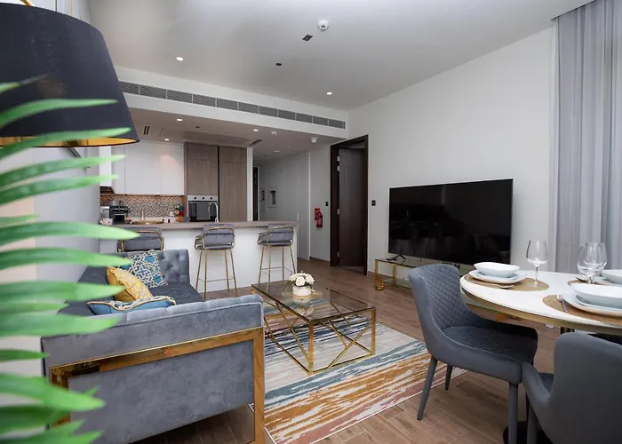 Luxury 1 Bedroom Apartment At Marina Gate Jumeirah Living